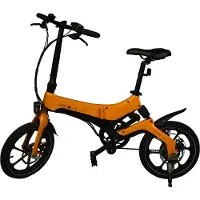 Bohlt X160 - Elektrische Vouwfiets - 250W Motor - 16 inch - Oranje