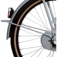 Cortina Bearing Co. spatbordstang achter 24 u4 smooth grey matt