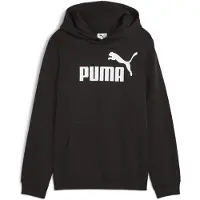 Puma Sweatshirt 'ESS No. 1' zwart / wit