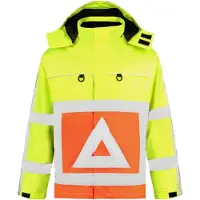 Bestex Verkeersregelaar parka jas RWS Oxford XL / Geel