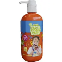 Usorteret Fles met Pompje - Oranje, 1L - schmink