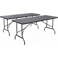 Sweeek - 2x klaptafels, 180x70cm