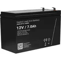 Vrooomy 12V 7.0Ah Accu voor oa. Elektrische Kinderauto – Universele AGM Batterij voor Kindervoertuigen – Onderhoudsvrije Stroombron 151x65x94mm