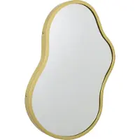 Loft42 Spiegel Sona2 - Organische vorm - Metaal - Goud - 62x38
