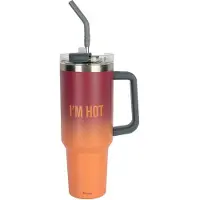 Fisura XXL Thermos I'm Hot | Garnet Gradient