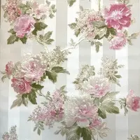 A.S. Création Bloemen behang glitter strepen rozen, mooie roosjes glim 30446-4