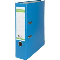 Pergamy Ordner A4 80 mm Recycolor papier blauw - 3 stuks