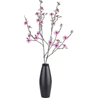 Emerald Kunstbloem bloesem Glamour - 2x - 96 cm - fuchsia roze - Kunst zijdebloemen