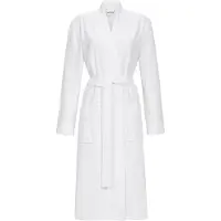 Ringella Witte uniseks badjas badstof - Wit - Maat - XL