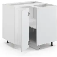 Vicco Fame-Line Hoekkast – 80.5 cm, WB Antraciet Wit Landhuis