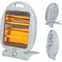 Kaminer Elektrische Kachel Quartz Verwarming Heater - Mobiele Straalkachel - 400/800 Watt