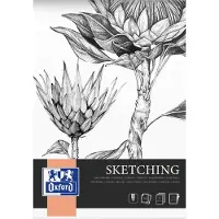 Oxford Tekenblok sketching a3 50 vel | 5 stuks
