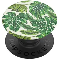 PopSockets , PopGrip voor Universele Smartphone Monstera Deliciosa, Groen