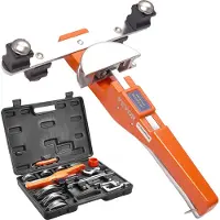 Vevor Pijpenbuiger Ø6-22mm Pijpenbuigmachine Handpijpenbuigerset Pijpenbuigapparaat Vooruit en achteruit tot 90° + Pijpensnijder voor airconditioning