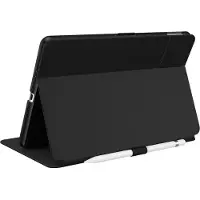 Speck Tablethoes geschikt voor Apple iPad 8 (2020) Hoes | Balance Folio Bookcase + Stylus Houder - Zwart