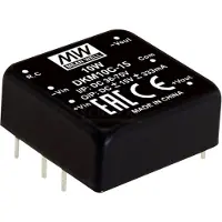 MEAN WELL DKM10E-15 DC/DC-convertermodule 333 mA 10 W Aantal uitgangen: 2 x Inhoud 1 stuk(s)