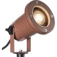 SLV Tuinspot Nautilus Spike 17,5cm bruin