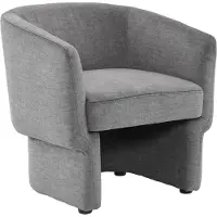 Sweeek Fauteuil, B 70 x D 70 x H 72cm Donkergrijs