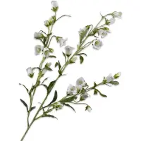 Silk-ka - Kunsttak - campanula - wit - H112 cm