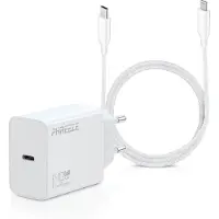 Phreeze Snellader geschikt voor Lightning naar usb C Kabel 2 Meter - 40w - Geschikt voor Apple iPad iPhone Oplader usb C Adapter Lader Stekker