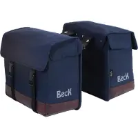 Beck Natural - Dubbele Fietstas - Blauw - 40L