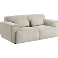 Sweeek - 2-zits corduroy bank, wallas, b 178 x d 97,5 x h 73cm