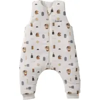 Vertbaudet Jumpsuit met voetjes PETIT ELEPHANT, afneembare lange mouwen