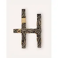 DOGGUO hondenharnas ZEBRA-HARNESS-BEIGE/BLACK-L
