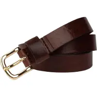 Legend leren riem donkerbruin female | Maat: 90