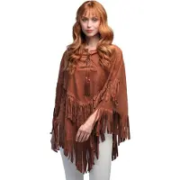 Boland - Poncho Hippie boho - Volwassenen - Hippie - 60's - 70's - Flower Power