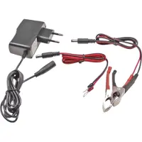 Universeel Acculader Scooter (Druppellader) 12volt Scooter / Bromfiets 100-240V 50/60Hz 12V 500mA
