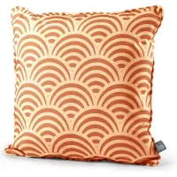 Extreme Lounging - b-cushion pattern shell - lounge- en sierkussen - binnen & buiten - uv- en waterbestendig - 50x50cm - oranje