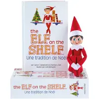 The Elf On The Shelf Cadeau Set - Meisje Franstalig - Scout Elf Pop - Softcover Verhaalboek