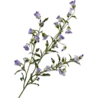 Silk-ka - Kunsttak - campanula - paars - H112 cm