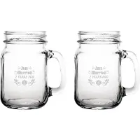 Fusion Gegraveerde set drinkglazen 45cl Just Married 2 years ago
