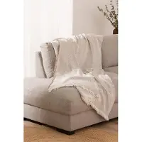 Belmarti Plaid Namibia 180x260 Taupe - Tijdloze elegantie, ontworpen voor comfort - Premium kwaliteit
