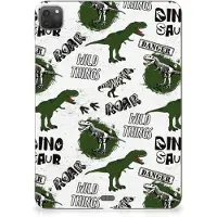 B2Ctelecom Back Case voor iPad Pro 11 (2024) Dinosaurus