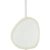 J-Line Wall mirror moderna mdf/mirror white medium