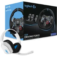 Logitech G29 Racing Wheel + Headset Bundel