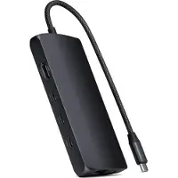 Satechi USB-C Multiport 8K (ethernet) Midnight Black