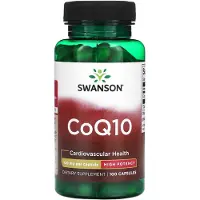 Swanson Health , CoQ10, hoge potentie, 120 mg, 100 capsules