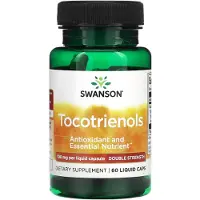 Swanson Health , Tocotrienolen, Dubbele sterkte, 100 mg, 60 Vloeibare capsules