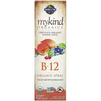 Garden of life , MyKind Organics, B-12 Organische Spray, Framboos, 2 fl oz (58 ml)