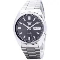 Seiko SNXS79K uni polshorloge, roestvrijstalen kast, metalen band