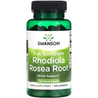 Swanson Health - Rhodiola Rosea wortel, 400 mg - 100 capsules