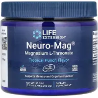 Life Extension - Neuro-Mag Magnesium L-Threonaat, Tropische Punch - 93g