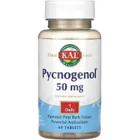 Kal Pycnogenol 50mg Antioxidant Tabletten 60 Eenheden