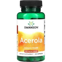 Swanson Health - Acerola, 500 mg - 60 capsules