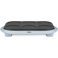 H.Koenig 1500 W Crepe Maker - Perfect voor Gourmet Pannenkoeken en Wafels