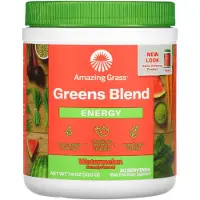 Amazing Grass , Groene Blend, Energie, Watermeloen, 7,4 oz (210 g)